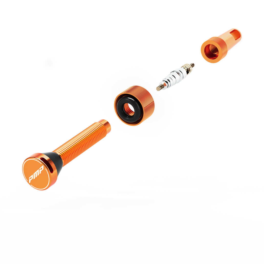 DRELD Valvole Tubeless Presta Per MTB - 44 Mm In Lega Alluminio DRELD Valvole Tubeless Presta Per MTB - 44 Mm In Lega Alluminio
